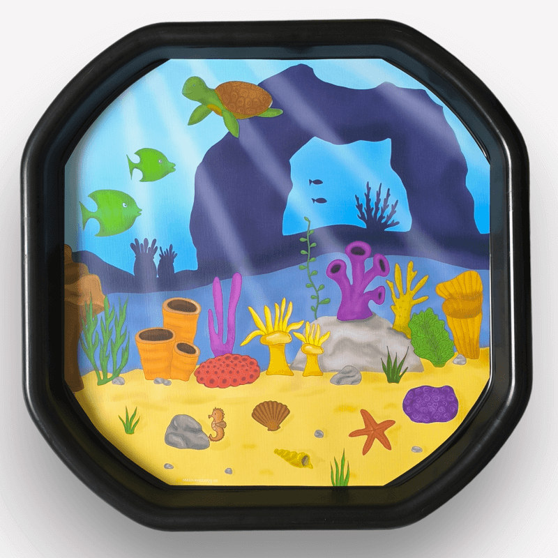 Mořské dno – Podložka do Tuff Tray MINI/MAXI